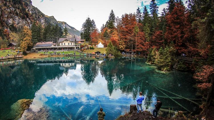 Rüya gibi bir yer: Blausee Gölü